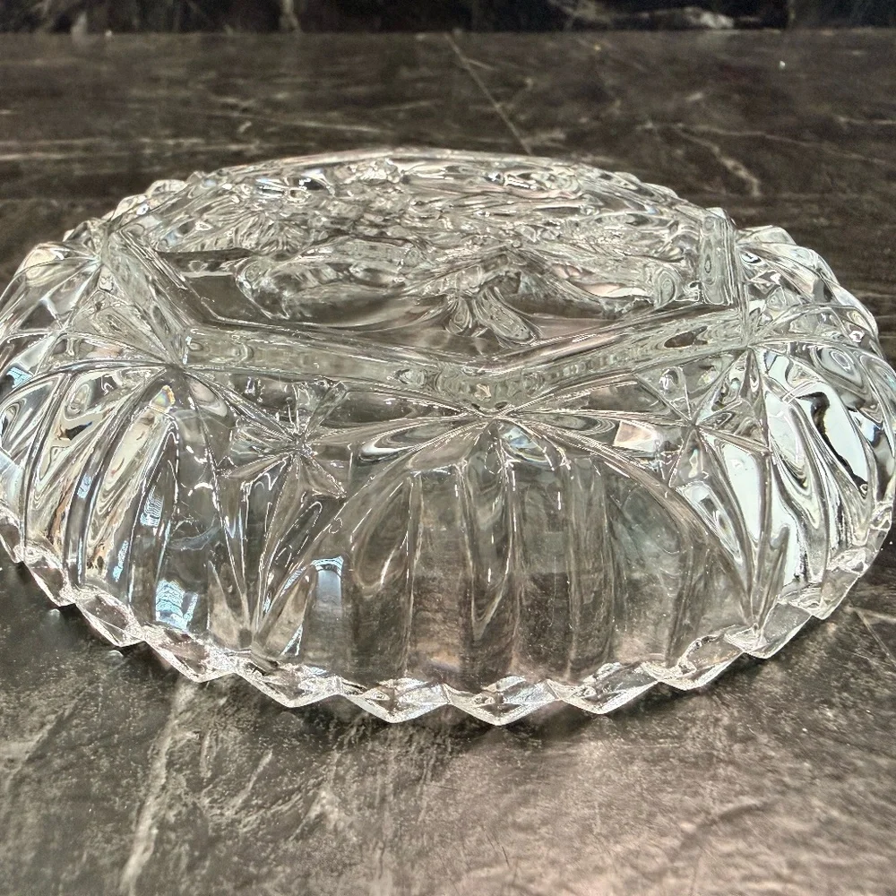 Federal Glass Fruit Trinket Dish/Bowl (Set of 2)